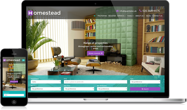 Homestead Estate Agent Template