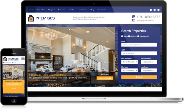 Premises Estate Agent Template