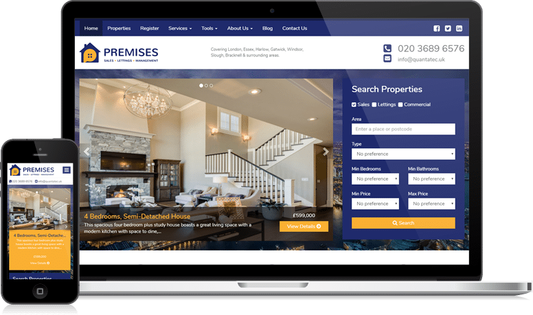 Premises Estate Agent Template