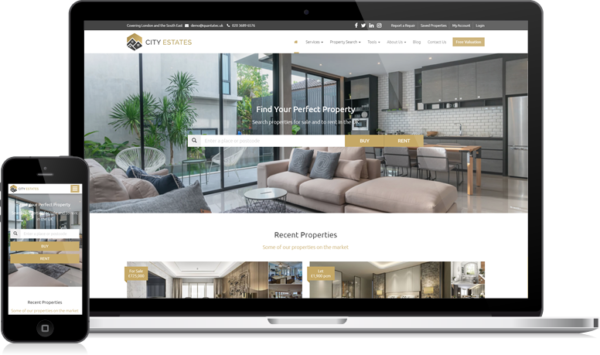 City Estates Estate agent Template